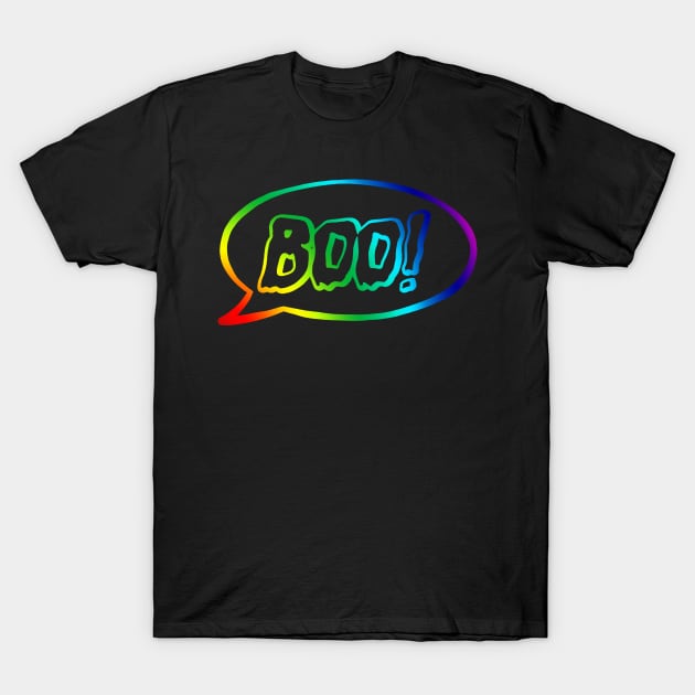 Rainbow Halloween T-Shirt by DNASCC